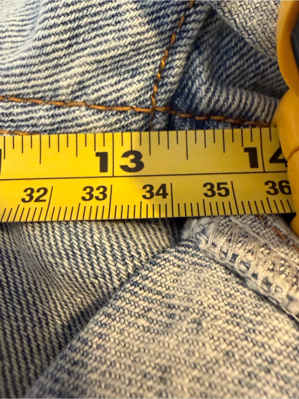 MESHKI Verona Turn Up Hem Frayed Denim Shorts Light Blue NWT Size 16 Jean Shorts - Picture 10 of 11
